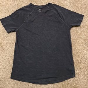 Blue/Grey L GAP Drop-cut T-shirt